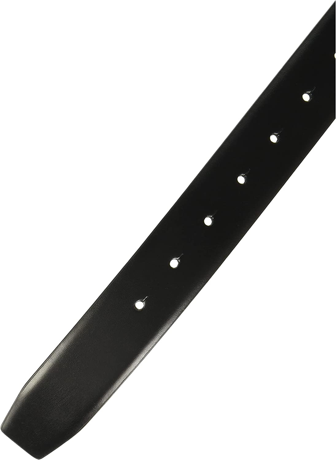 PERRY ELLIS Men'S Portfolio Reversible Patterned Plaque Belt, Black/Brown, 30 image number 3