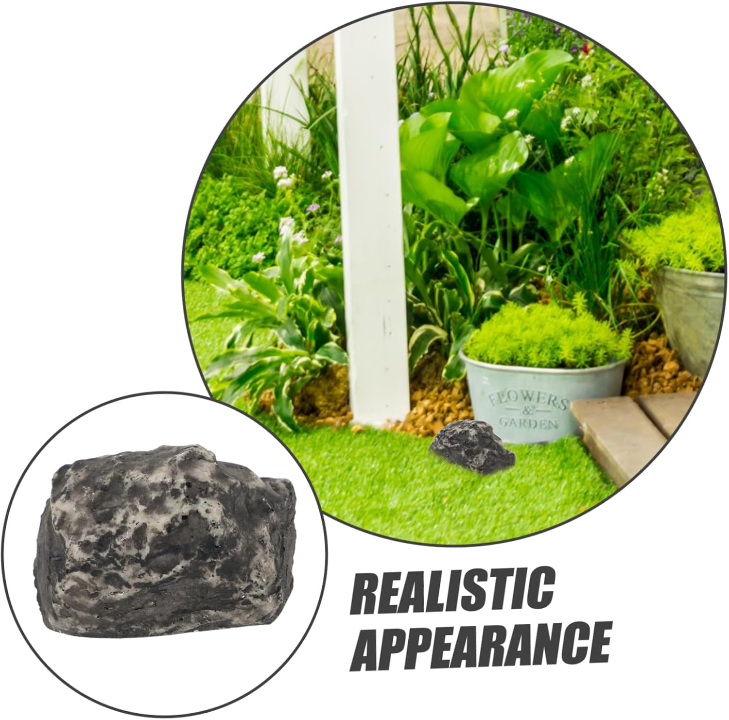 1Pc Stone Type Resin Key Box Hidden Storage Key Case Artificial Stone Hider for Outdoor Holder for Garden and Security Ideal for Concealing Spare S image number 5