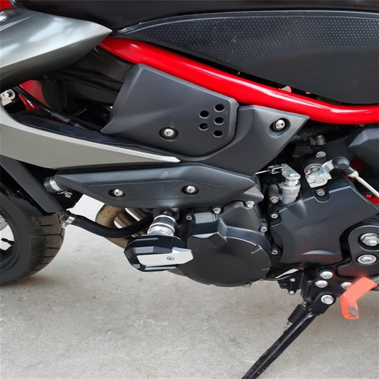 Motorcycle for Yamaha XJ6 Diversion XJ-6 Falling Protection Frame Slider Fairing Guard anti Crash Pad Protector Accessories (Color : Black)