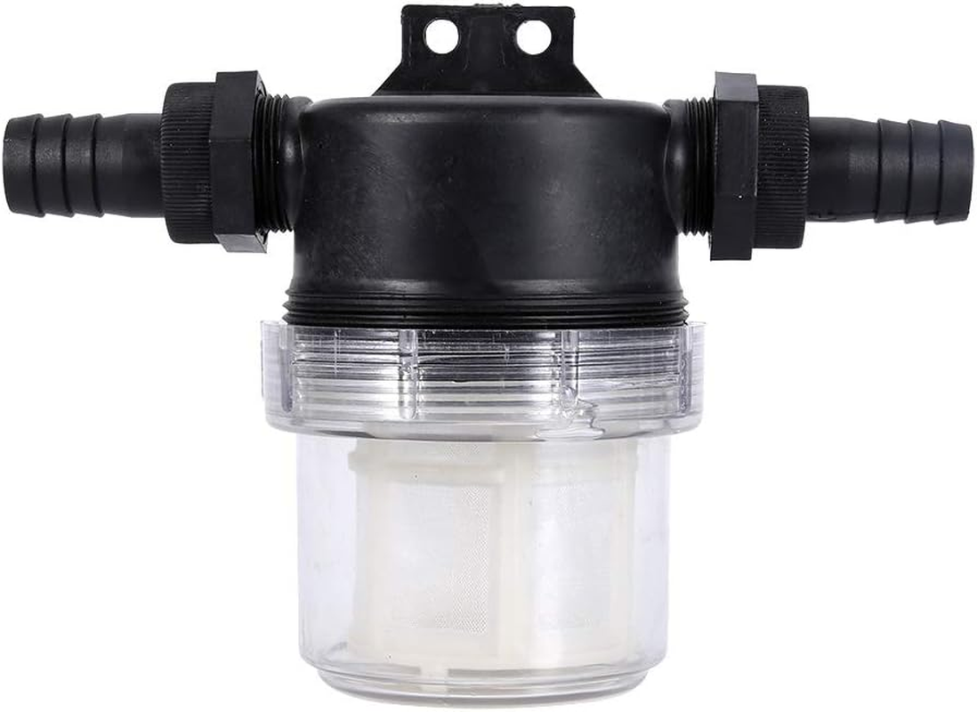 Water Pump Filter Filter, Inline Mesh Strainer Transparent Compact for Garden Irrigation Interface image number 4