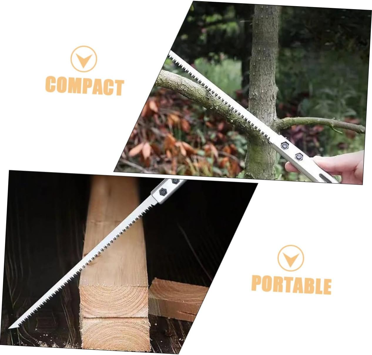 BUTIFULSIC 4Pcs Woodworking Pruning Saw Blades Steel Handcraft Replacement Blades for Bonsai Gardening Tree Cutting Portable Wood Saw Tool image number 4