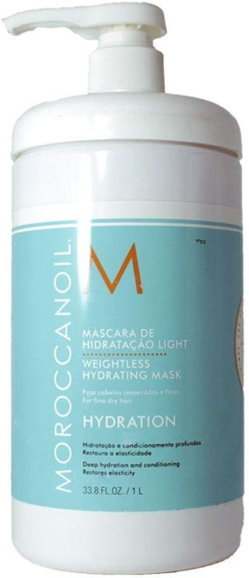 Moroccanoil Weightless Hydrating Hair Mask, 1000 Ml