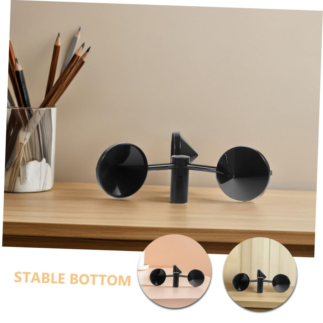 3Pcs Wind Speed Anemometer Cups Replacement Air Velocity Parts for Accurate Outdoor Wind Measurement Handheld Sensor Accessories for Meteorological Observations