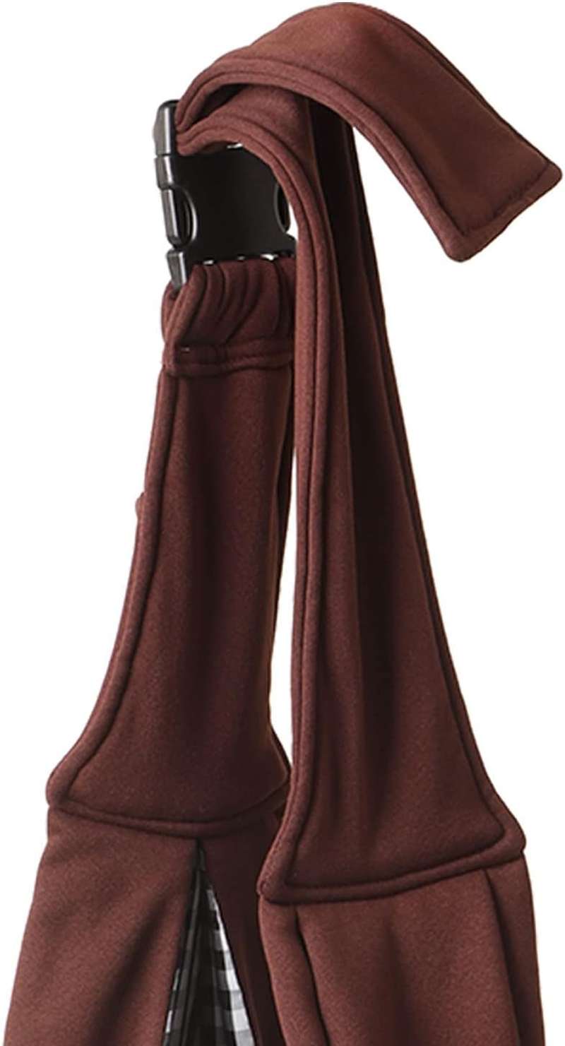 Dog and Cat Sling Carrier Pocket Adjustable Strap, Dog Sling Carrier Hand Free Fashionable Breathable Portable Dog Shoulder Strap Carrier for Outdoor Park Daily Walk image number 5