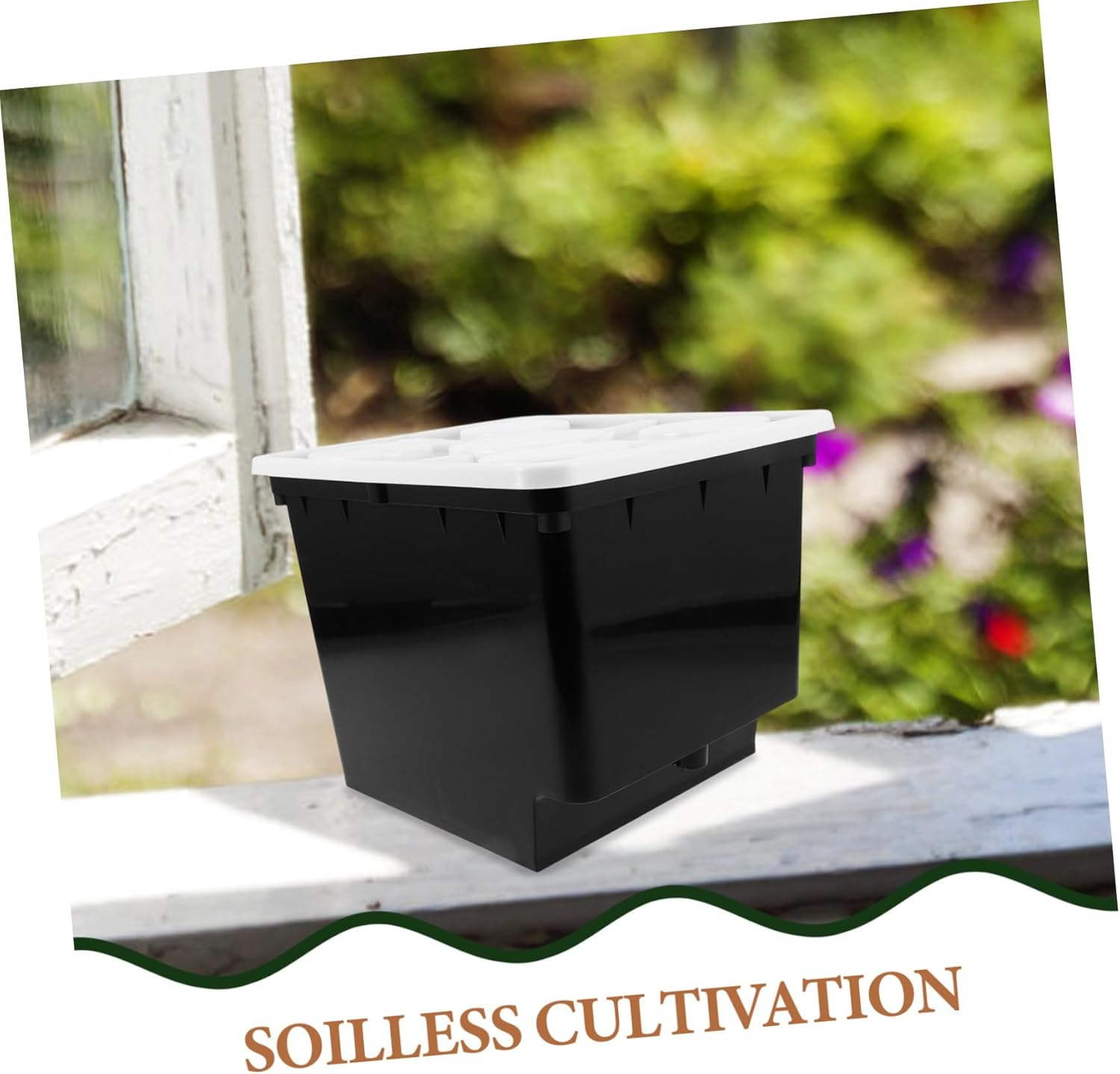 PAMINGONO Garden Supplies Planting Bucket Hydroponics System for Balcony Nursery Safe image number 2