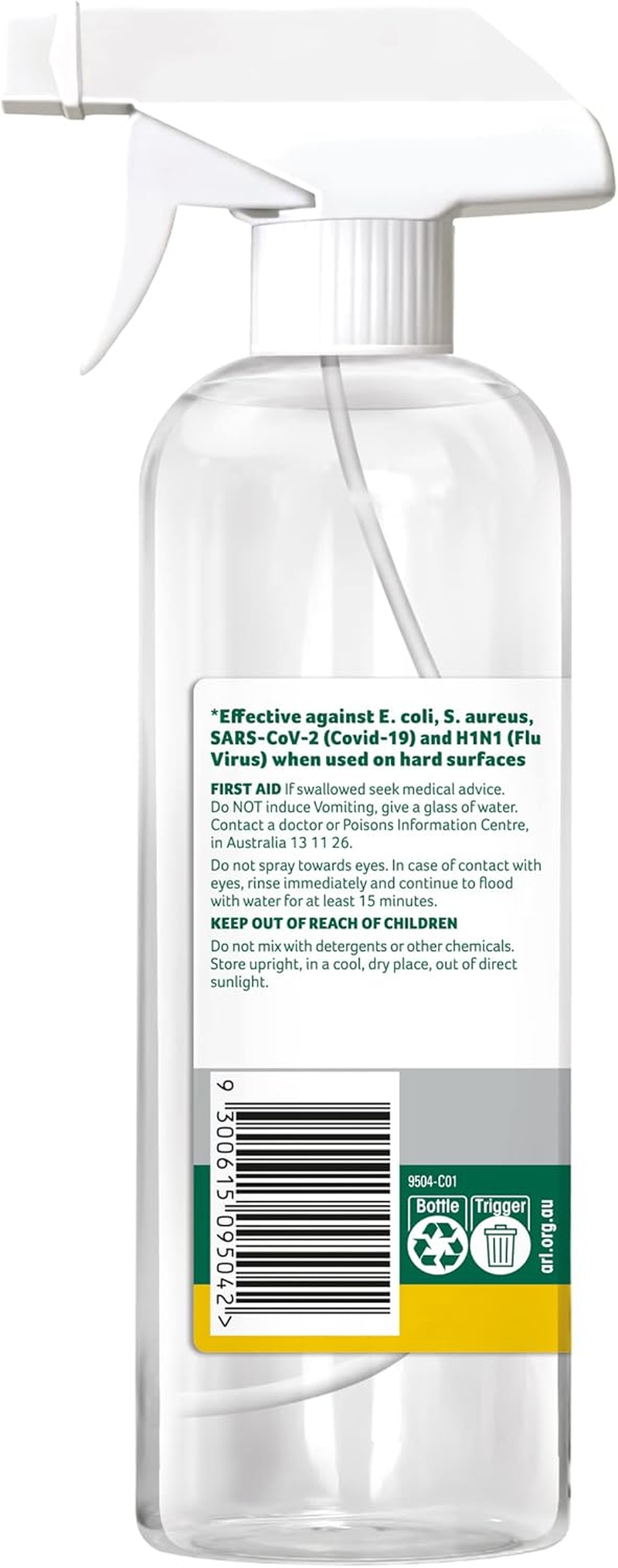 Morning Fresh Surface Disinfectant Citrus Effective against COVID-19 Kills 99.9% Germs and Viruses 500 Milliliters image number 2