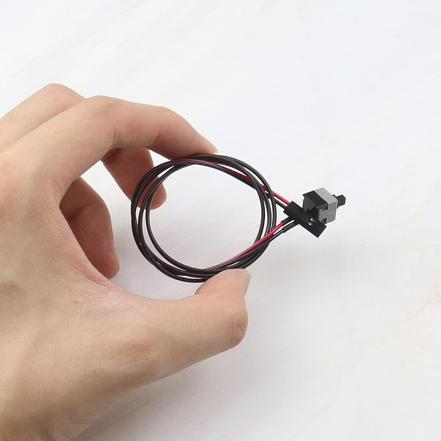 Emsea 5Pcs ATX PC Computer Motherboard Switch On/Off/Reset Power Cable 50Cm image number 5