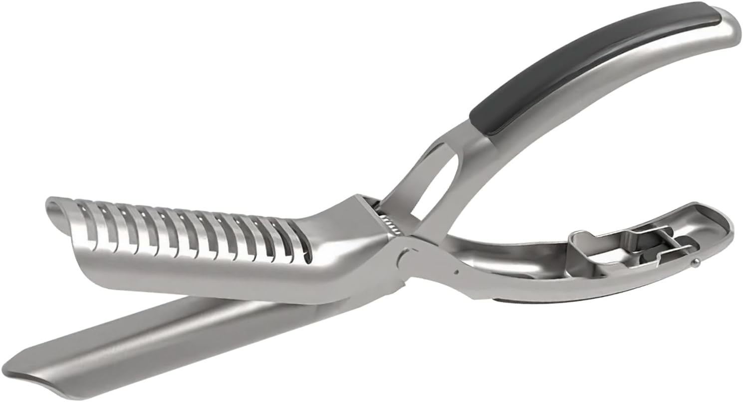 BBQ Rib Skinner,Rib Prep Tool Pro,Stainless Steel Rib Membrane Remove Tool Kit,Membrane and Silver Skin Removal Tool for Barbecue Rib Prep,Bbq Tools Accessories,Ultimate Rib Skinner & Kitchen Gadget image number 5