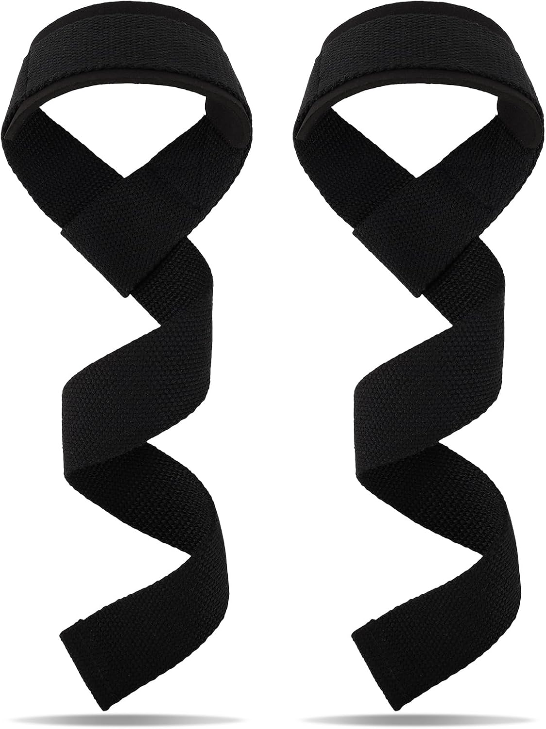 Viiotu Lifting Straps, Gym Straps with Neoprene Cushioned Wrist Pads, Weight Lifting Straps for Men & Women, Deadlift Wrist Straps for Powerlifting, Strength Training