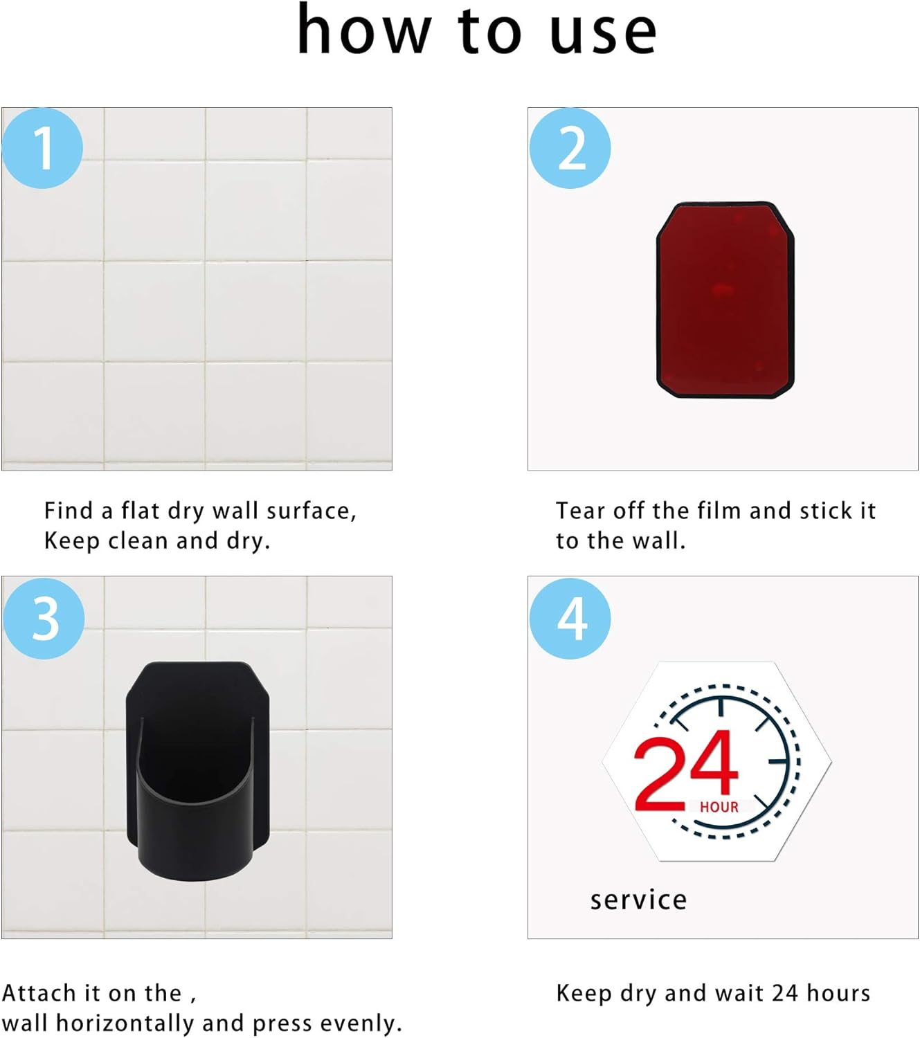 HSP-HSWITI Beer Holder for the Shower, Portable Shower Drink Cup Bottle Holder for Beer Can and Beveage, Multifunctional Wall-Mounted Holder for Toiletries Storage image number 2