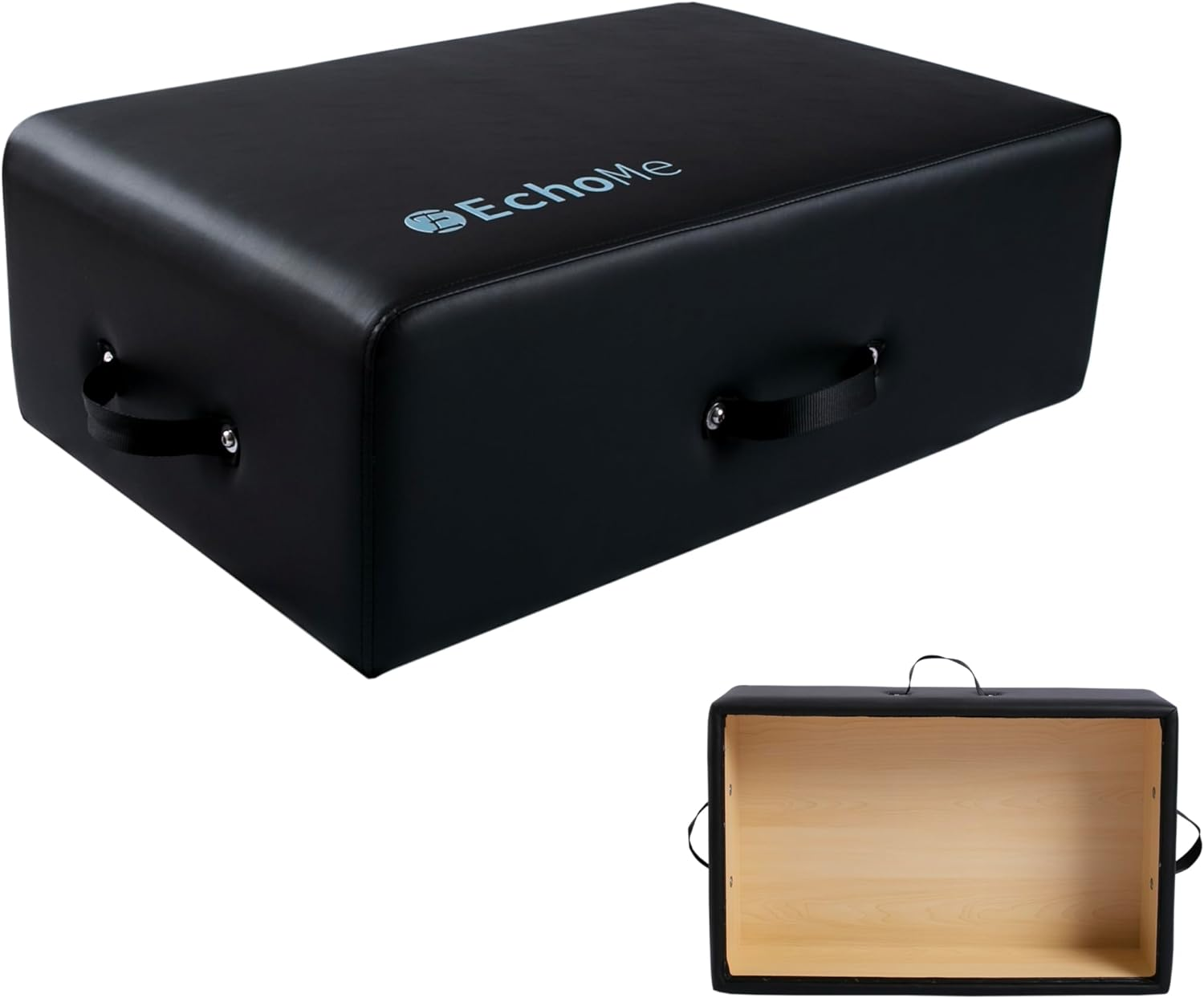 Echome Pilates Reformer Box, Pilates Reformer Sitting Box for Exercises, Including Echome Sports Accessories image number 2