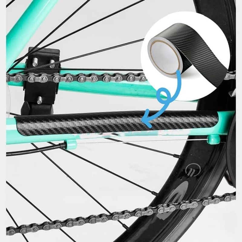 Carbon Fibre Wrap Tape, 5M X 3Cm, Automotive Interior Exterior Protection Film with Vinyl Scraper image number 3