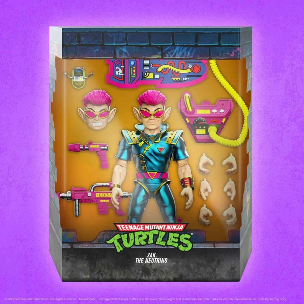 Super7 Teenage Mutant Ninja Turtles Zak the Neutrino - ULTIMATES! 7 in Action Figure image number 5