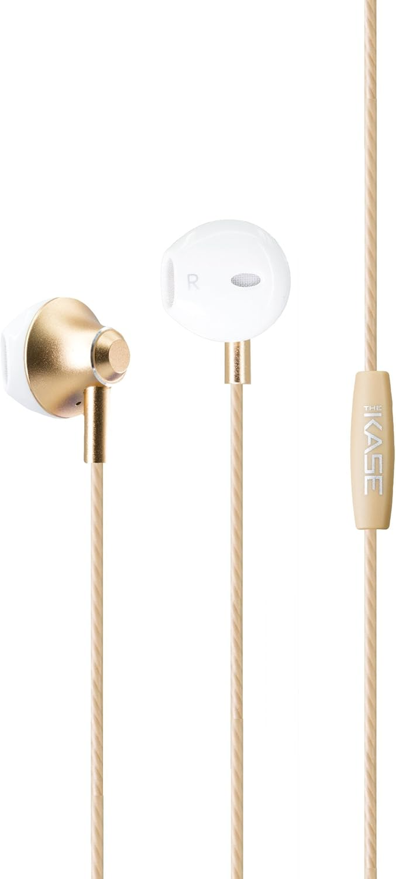 The Kase 38903533 Headphones, Powerful Bass, Space Gray