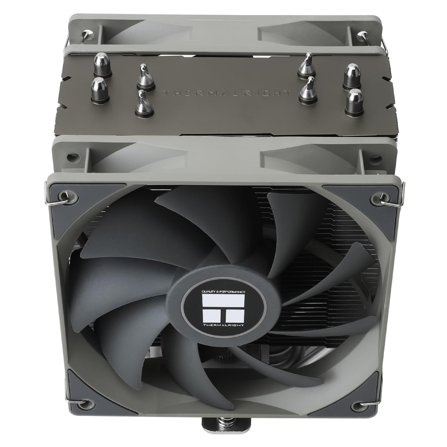 Thermalright Assassin Spirit 120 V2 plus CPU Air Cooler,1500Rpm Speed,Tl-C12C V2&times;2 PWM Quiet Fans CPU Cooler, 148Mm High, for Am4/Am5/Intel LGA1700/1150/1151/1200/1851, PC Cooling