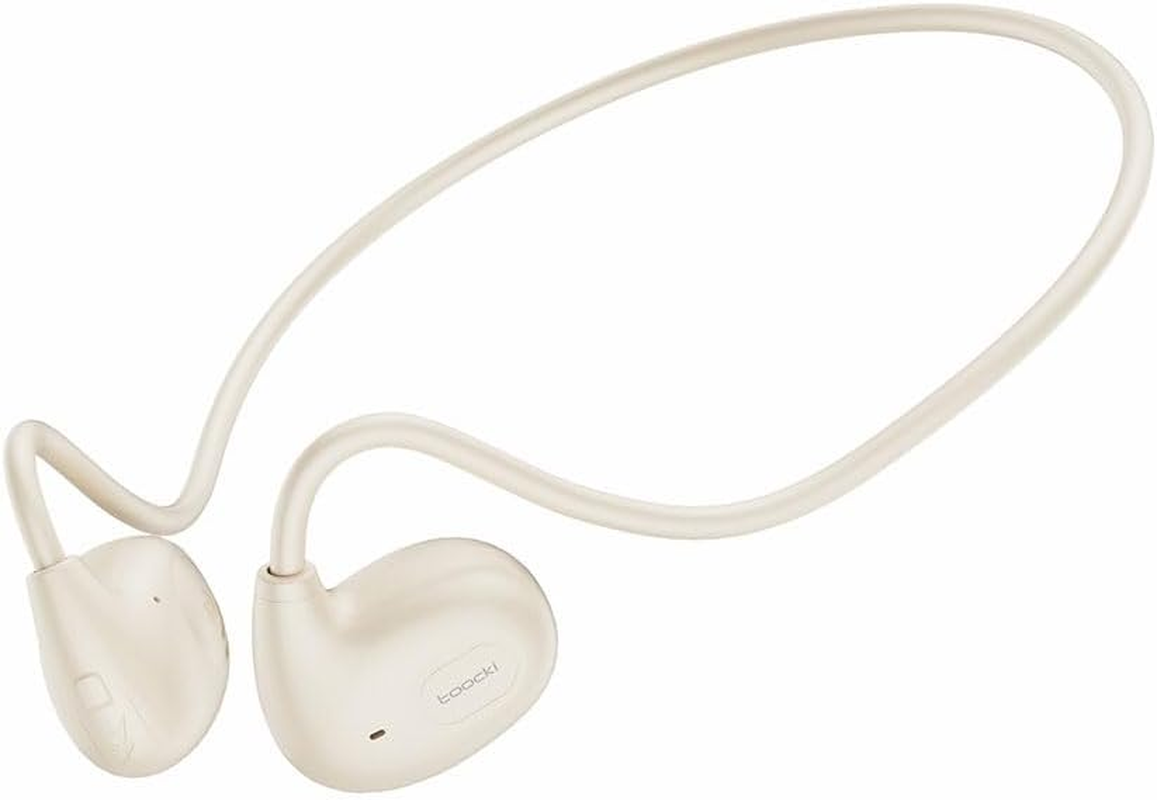 Toocki Headphones Audio Bluetooth 5.3, Battery Life 8 Hours, IPX4 Waterproof, Speaker 14.2 Mm, DST Tech, 12.5 G, Digital Control, Extra Ear with Drop Protection image number 6