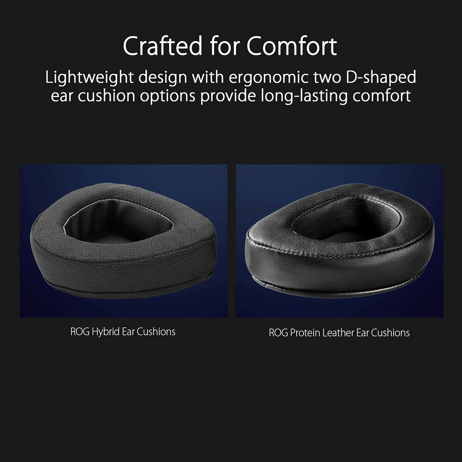 ASUS ROG Delta S Wireless Gaming Headset - 2.4Ghz, Bluetooth, Lightweight Design, ASUS AI Beamforming Microphones with AI Noise-Cancelation, USB-C Fast Charging, Compatible with PC, PS5, Switch image number 4