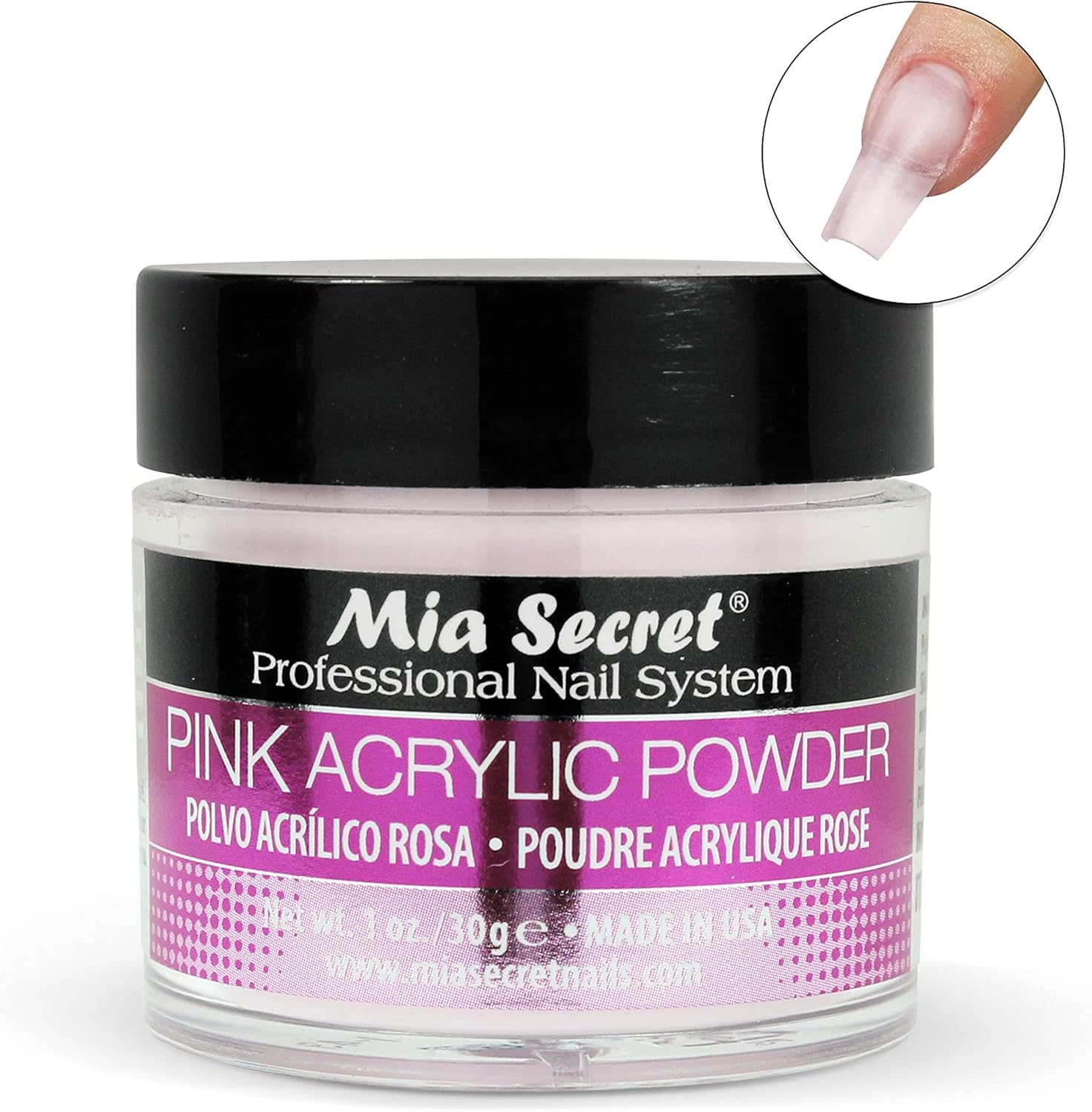 Mia Secret Professional Acrylic Nail System Pink Acrylic Powder 30Ml image number 6