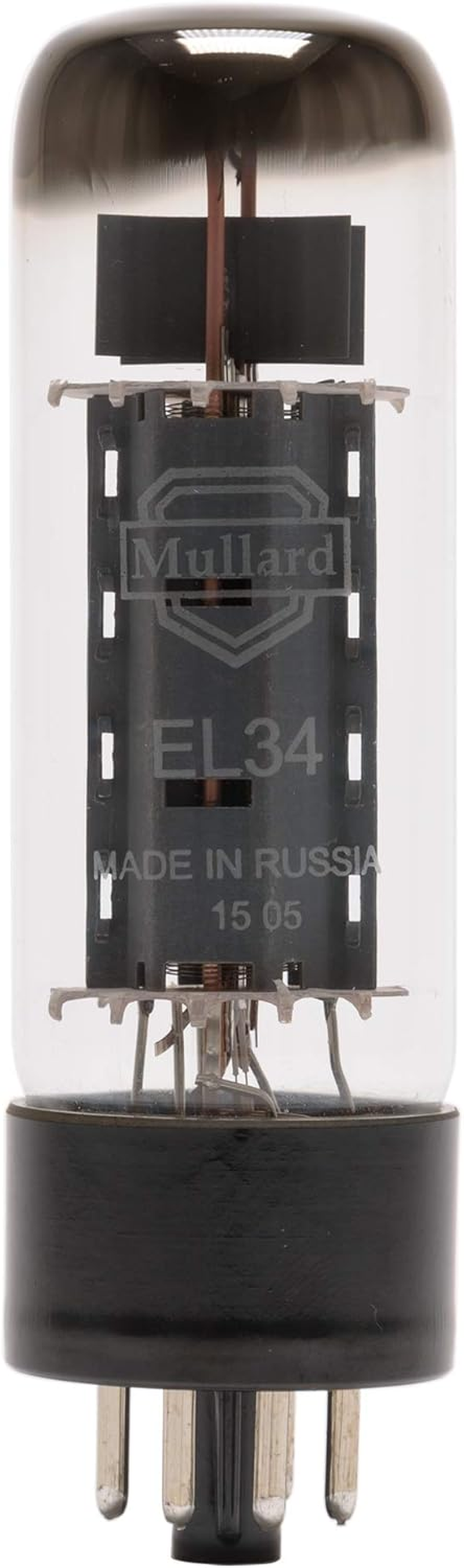Mullard EL34 /MP Matched 2-Piece Straight/T Bi-Thermal 5-Pole Tube image number 6