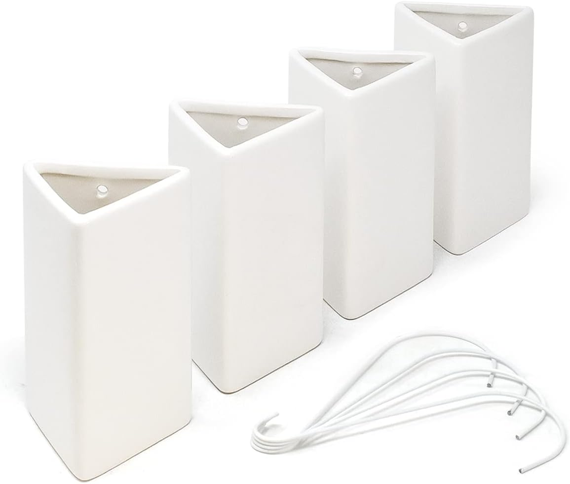 Joeji'S Kitchen Set of 4 Hanging Radiator Humidifiers - Just Add Water - White Ceramic Radiator Humidifier for Home Air Water Humidity Control - No More Dry Chapped Skin - Eco Friendly image number 3