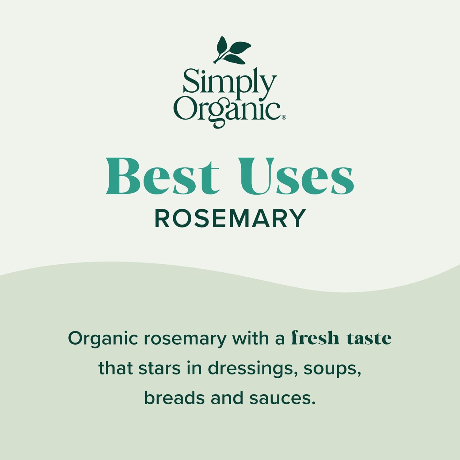 Simply Organic Simply Organic Rosemary Leaves Large Glass 35G, 35 G image number 2