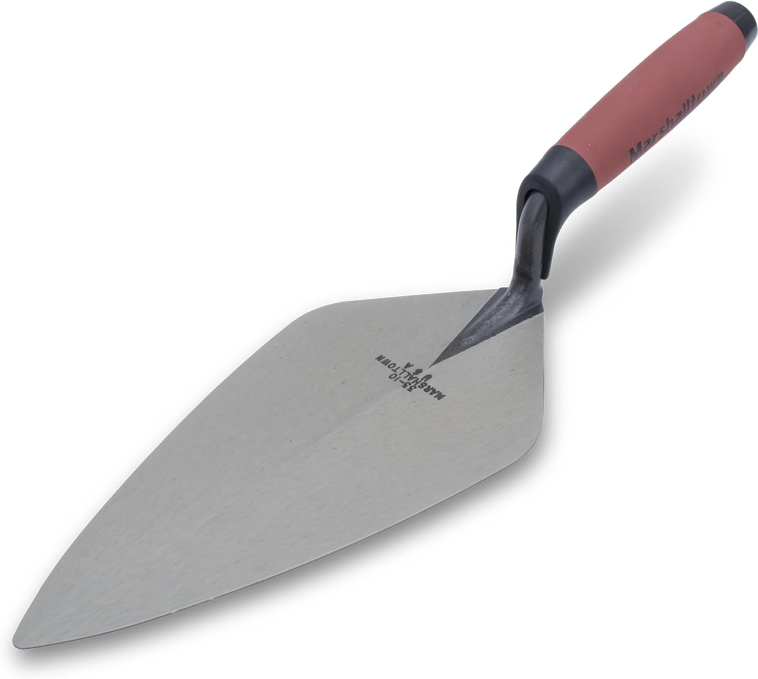 MARSHALLTOWN Brick Trowels, London Style, 10 X 4-5/8 Inch, Durasoft Handle, Brickwork, Blockwork, Stonework, Masonry, Made in USA, 33 10FG image number 5