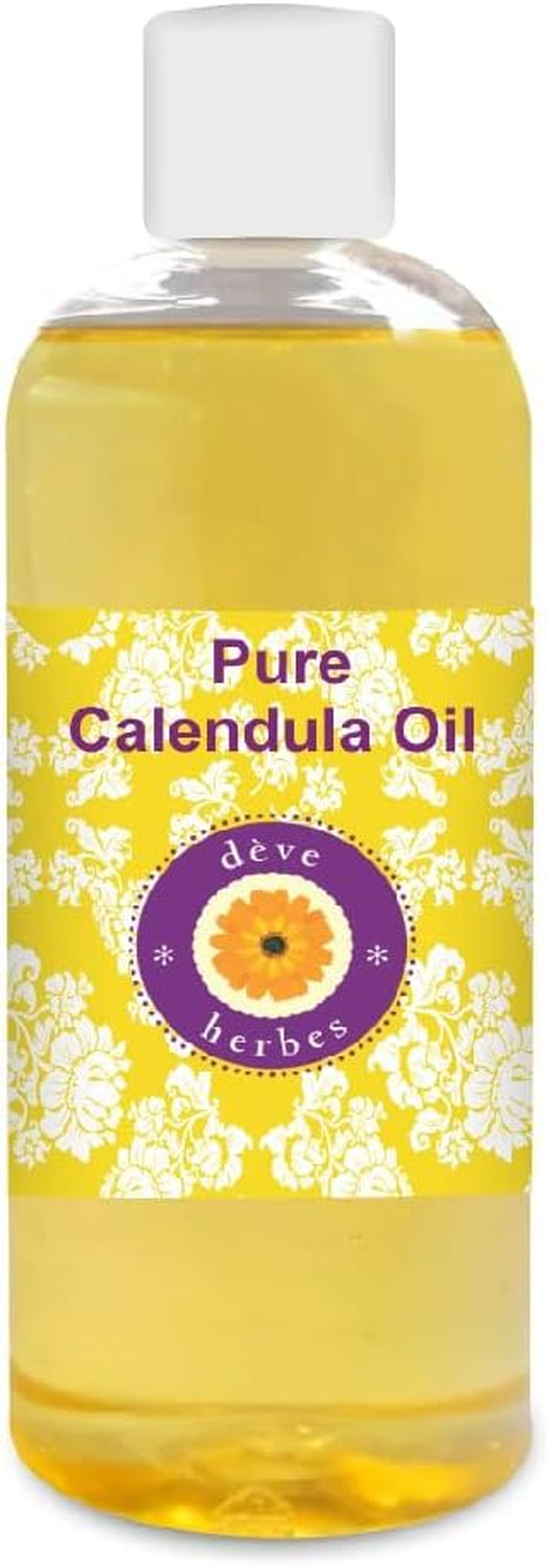 Deve Herbes Pure Calendula Oil (Calendula Officinalis) 200Ml (6.76 Oz) image number 1