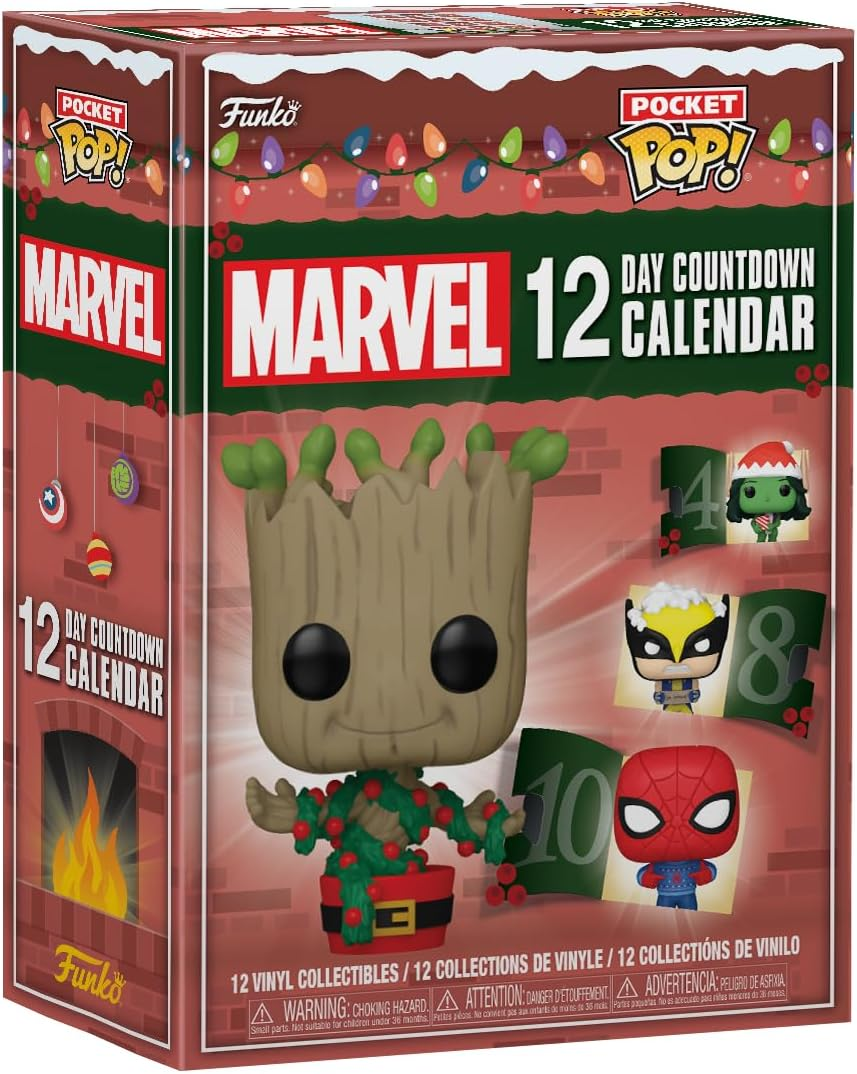 FUNKO Advent Calendar: Countdown? Calendar: Marvel 12-Day, 2024 image number 2