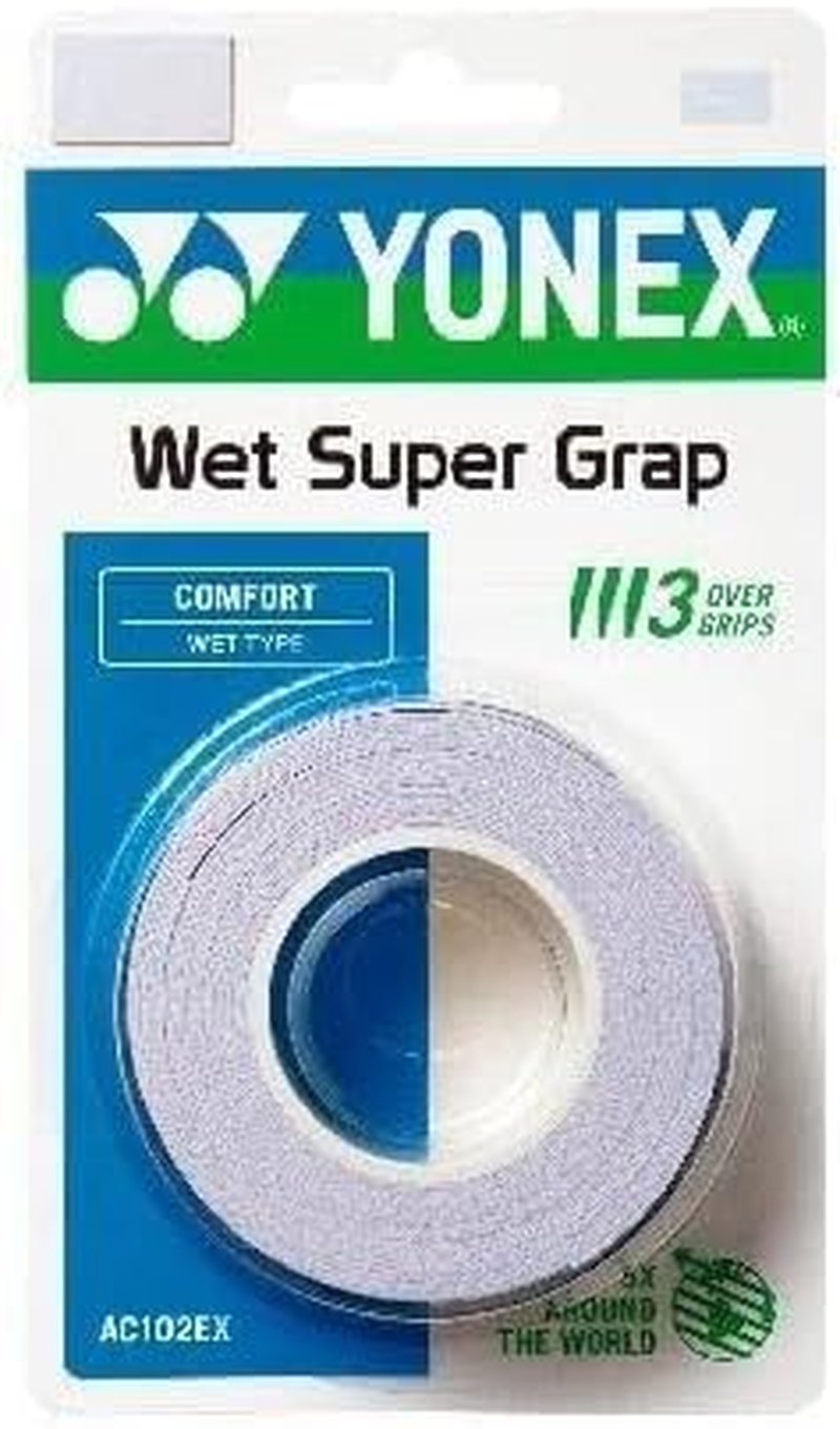 YONEX Wet Super GRAP Badminton Grip - YONEX Overgrip Super GRAP 3 over Racket Grips image number 4