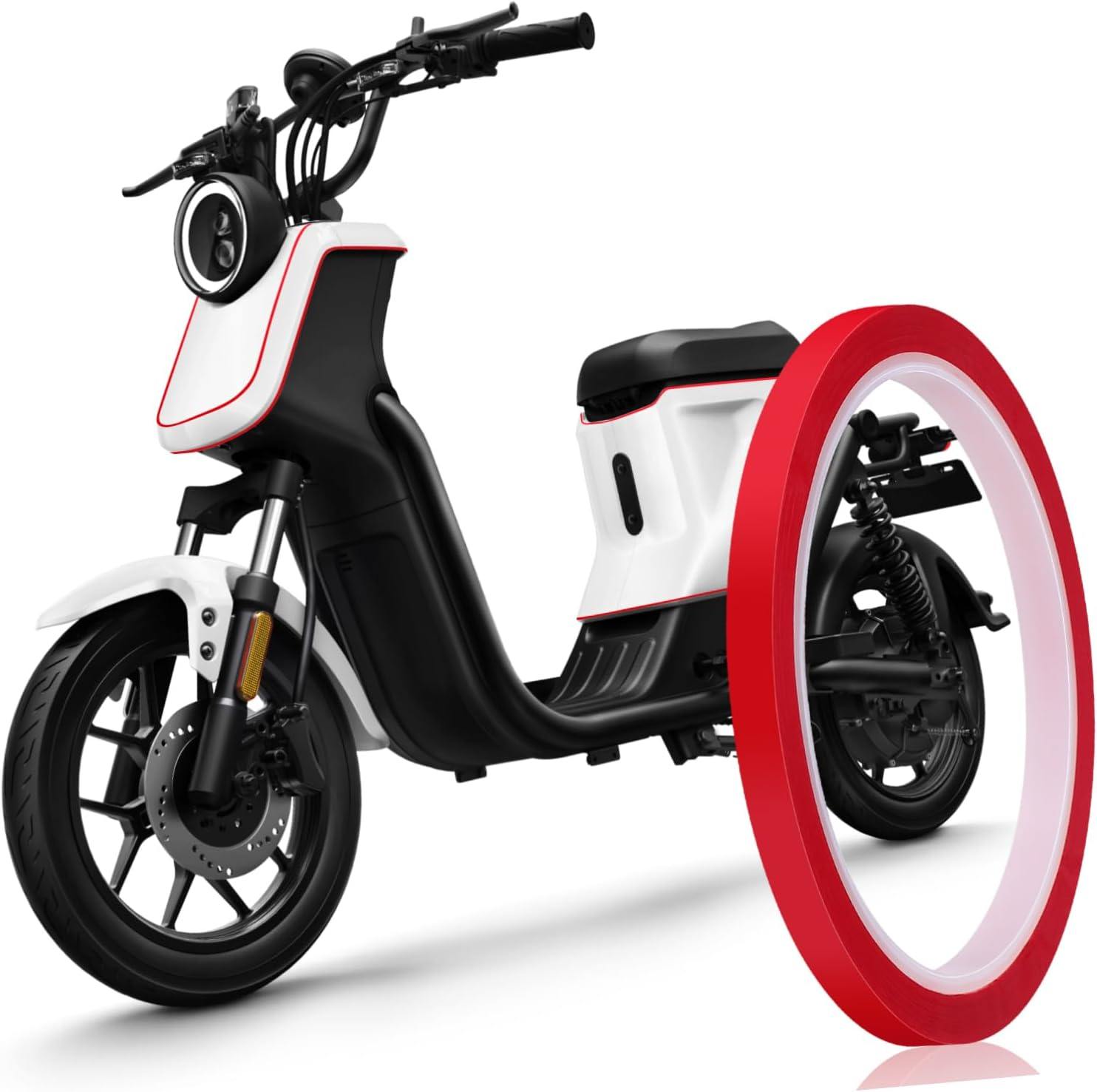 Decorative Strips for Cars Vinyl Tape Strong Adhesive Trim Strip for Auto Molding and Electrical Insulation Paint Tape for Car Detailing image number 5