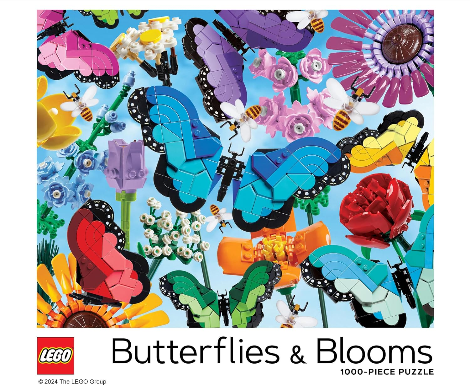 Butterflies & Blooms 1000-Piece Puzzle image number 4