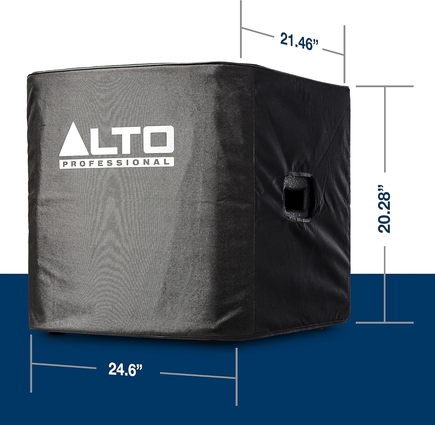 Alto Professional TS15S Cover - Durable Slip-On Cover for TS15S Powered Subwoofer with Nylon Lining Construction and Handle Access image number 1
