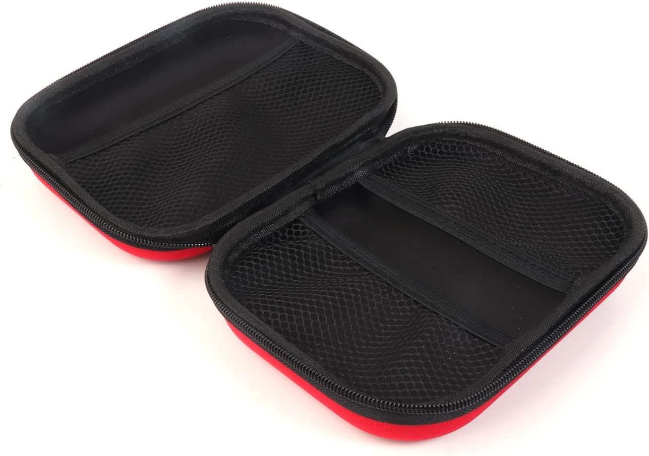 First Aid Hard Case Empty First Aid Hard Case First Aid EVA Medicine Red Medical Bag for Home Health Emergency First Responder Empty Camping Outdoors (Red Lb)