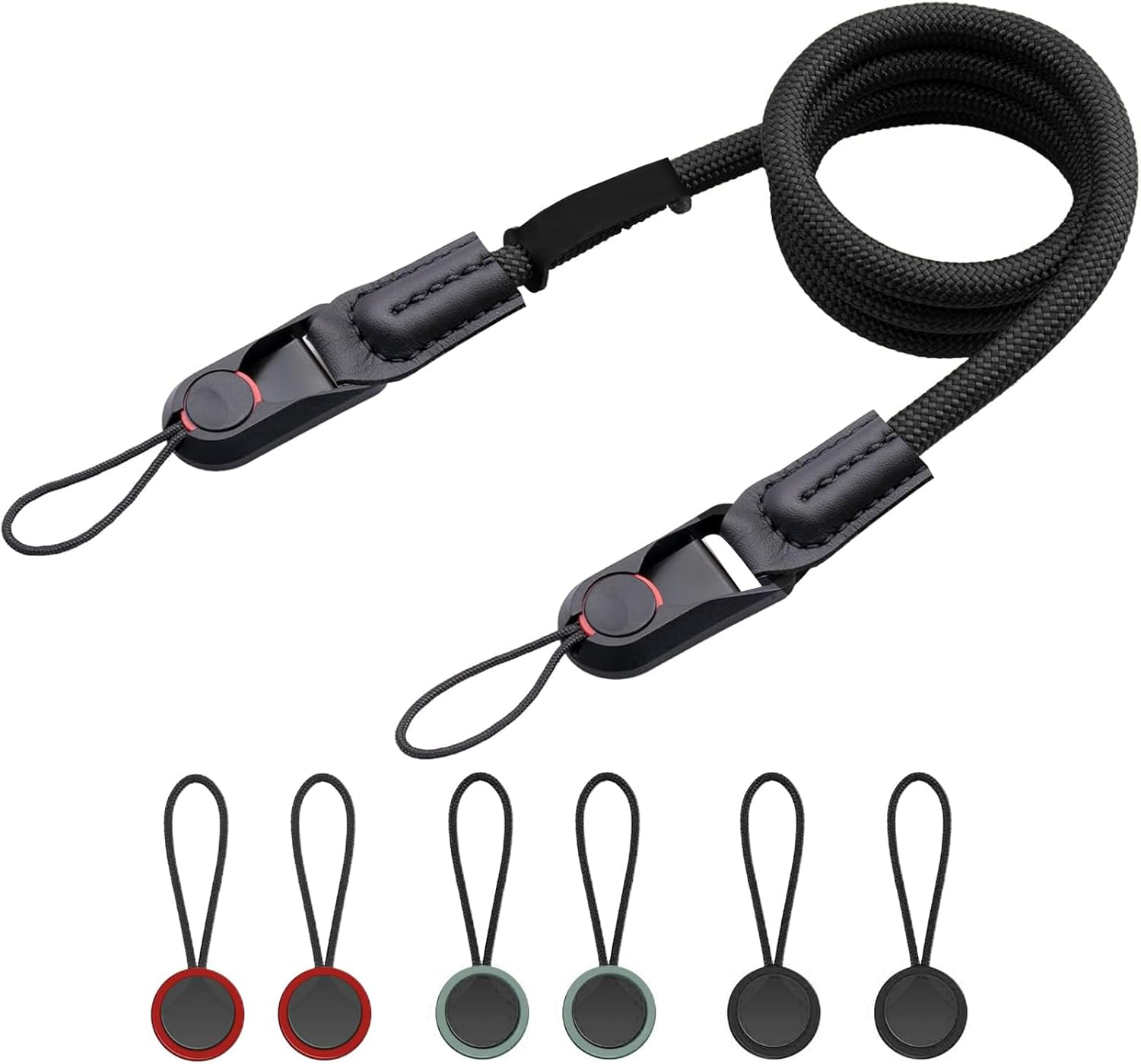 QMLING Camera Strap Quick Release, Climbing Rope Camera Strap, Camera Neck Shoulder Strap for SLR DSLR Digital Mirrorless Camera