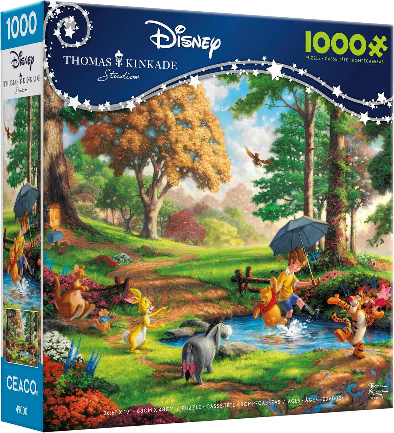 Ceaco - Thomas Kinkade - Disney - Winnie the Pooh - 1000 Piece Jigsaw Puzzle image number 4