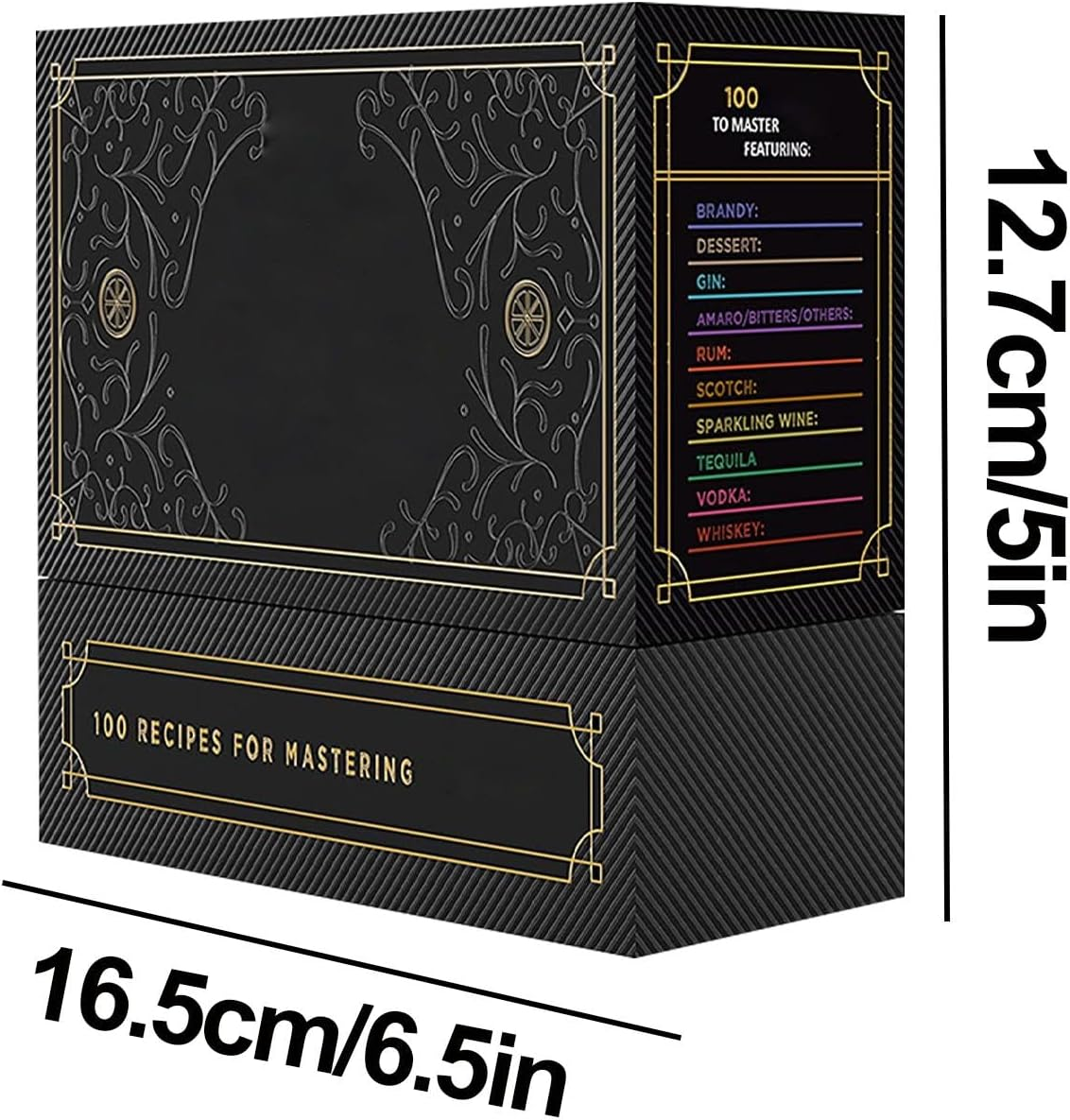 Cocktail Recipes - Mixed Drink Recipe Cards | Mixed Drink Flash Card Recipes, Step by Step Instructions, Mixing Guide, Ingredient List, B Supplies image number 5