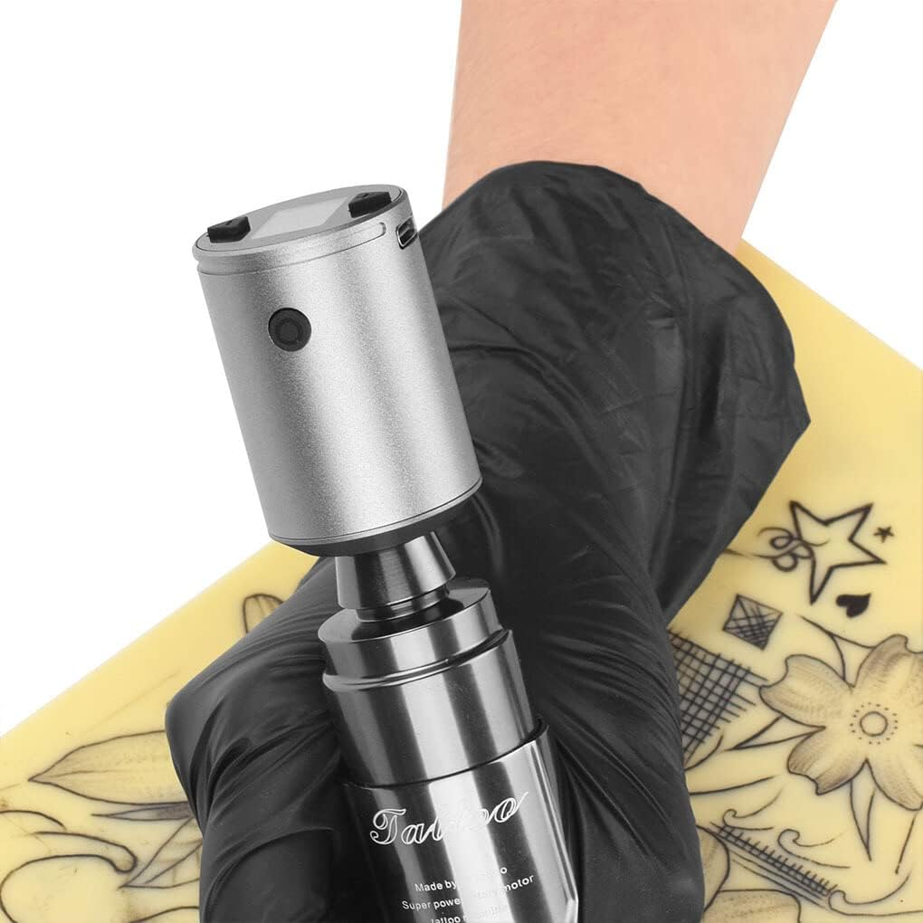 Rechargeable Power Supply Type-C 1300Mah Aluminum Alloy Portable Digital USB Cables Adapter Charging Accessories, Silver Grey - Red image number 3