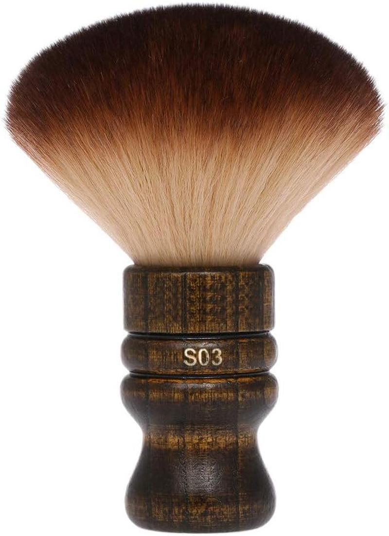 Yasao Soft Barber Neck Face Duster Brush Cleaning Hairbrush Hair Sweep Brush Salon Household Hair Cleaning Brush Nylon Hair image number 3