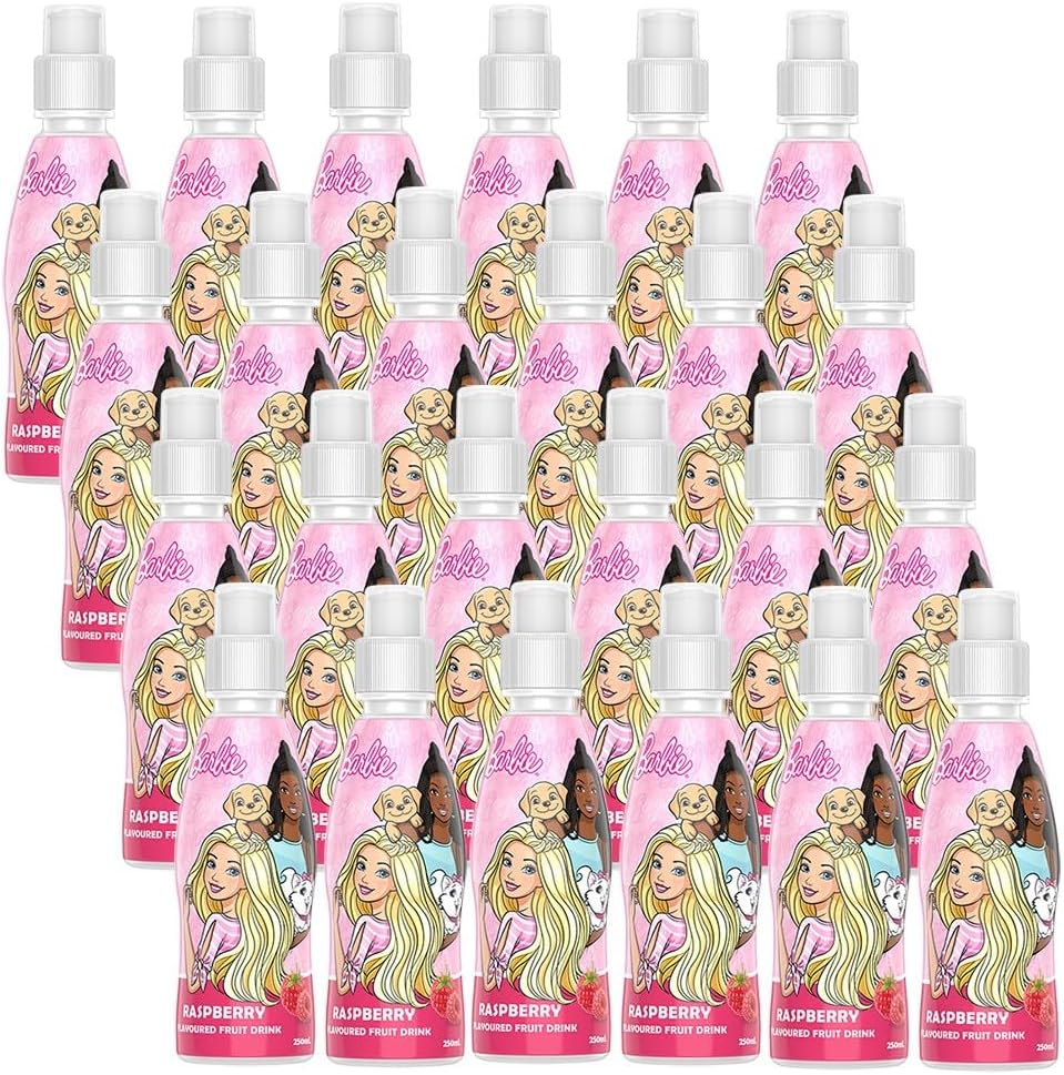 Fruity Burst, 24 X 250 Ml, Barbie Raspberry Kid'S Fruit Drink image number 2