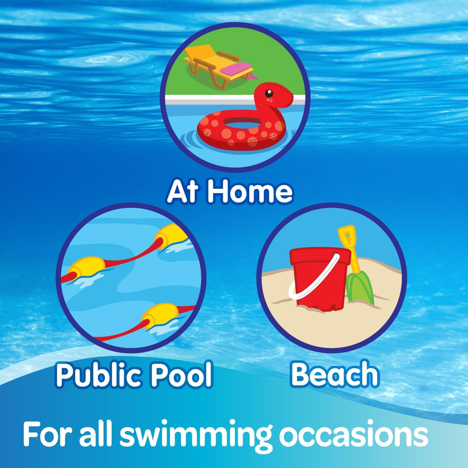 Huggies Little Swimmers Swim Nappy Small (7-12Kg) 36 Count image number 3