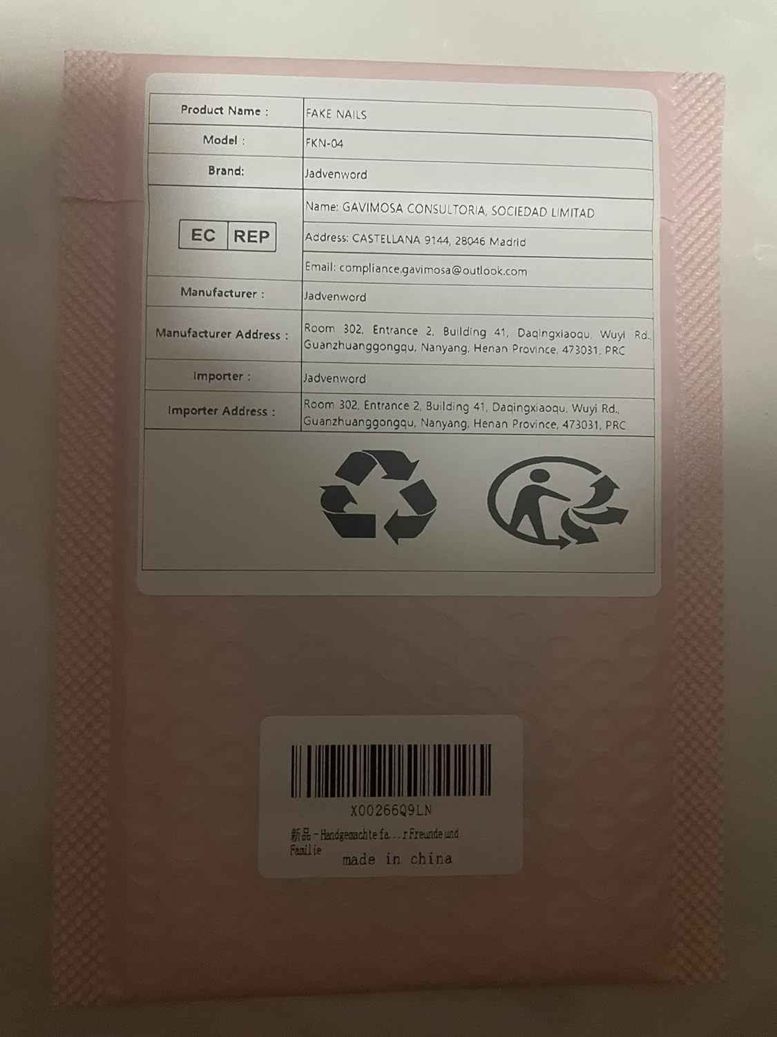 Handmade False Nails Almond Nails Glue Portable with 3D Pattern Cute Cool Style Kuromi Design Removable Artificial Glue Nails for Individual Nail Style