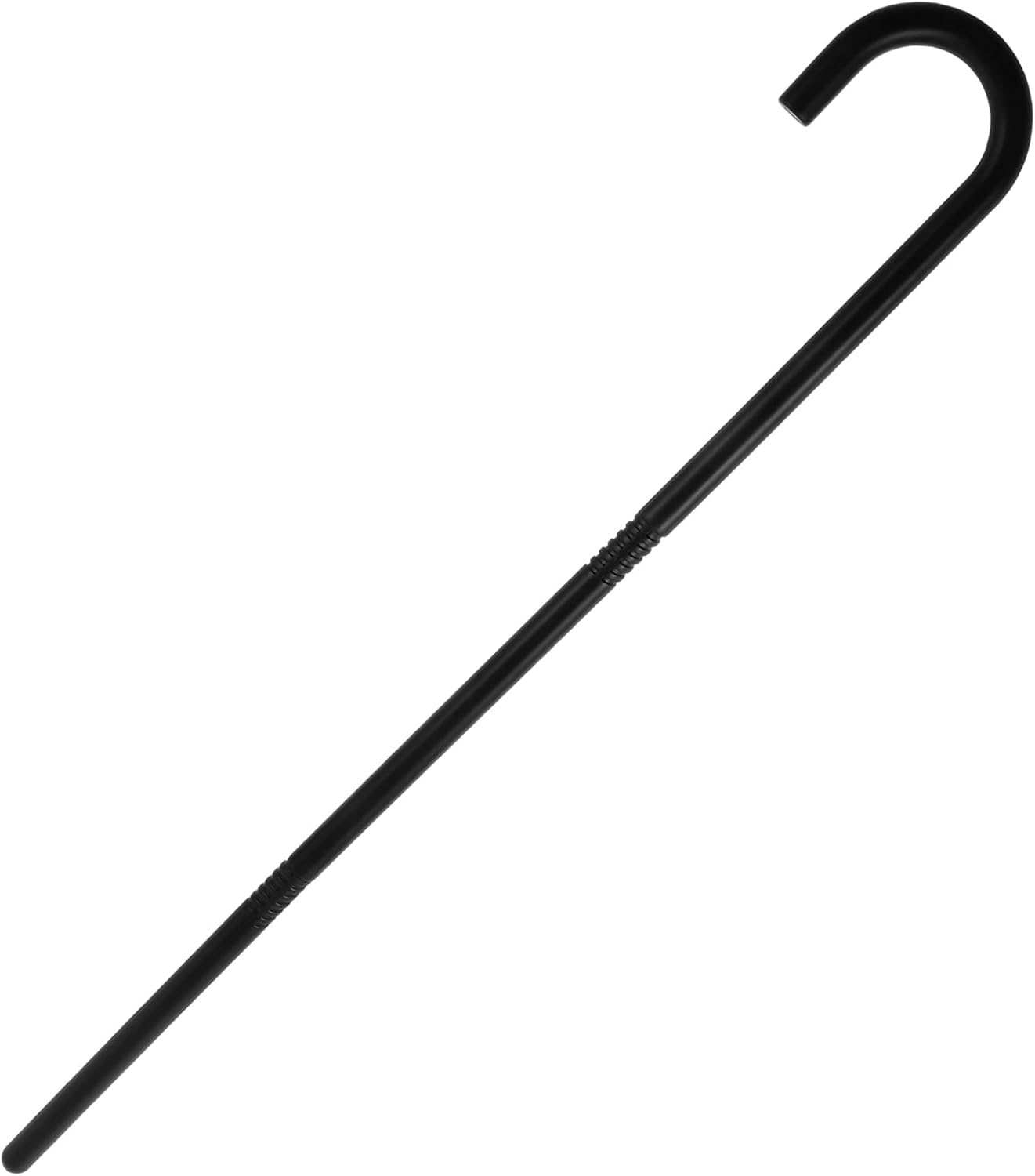 Housoutil Halloween Grandpa Retro Prop Cane, Costume Walking Stick, Cosplay Stage Performance Prop, Black Plastic Decorative Walking Stick, 76 Cm image number 4