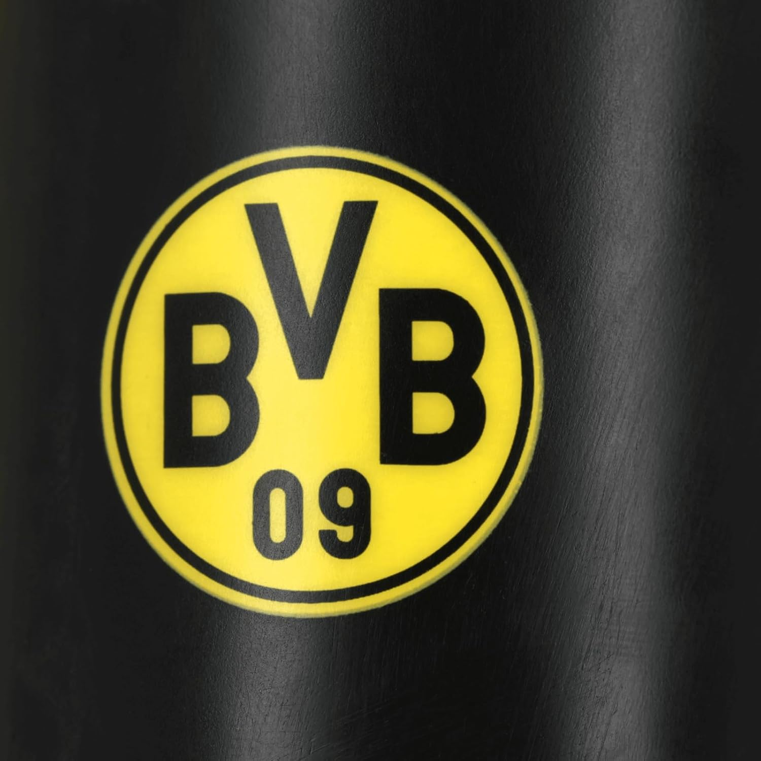 BVB LED Real Wax Candles, Set of 2, 15 Cm and 10 Cm, Black/Yellow with BVB Logo, Battery Operated image number 2