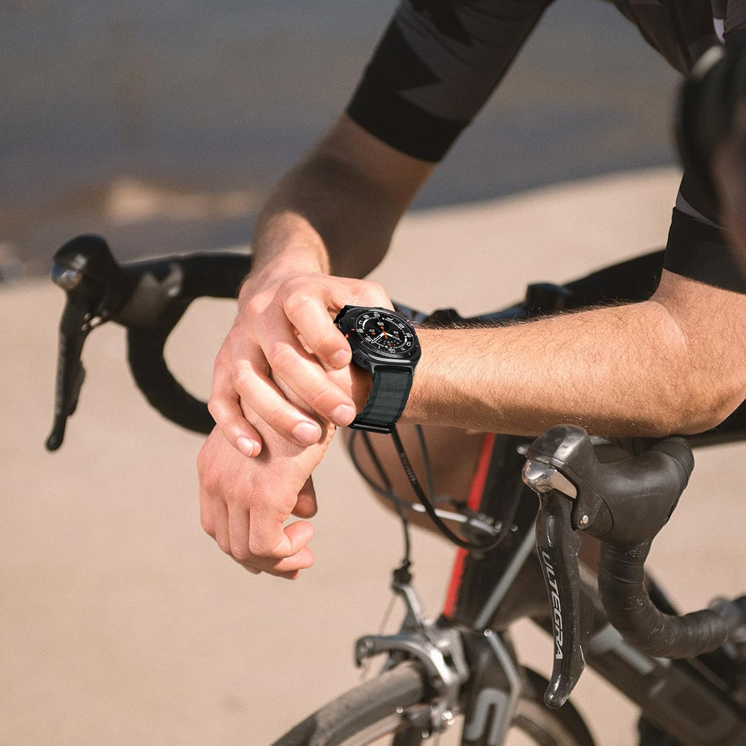 Alpine Loop for Samsung Galaxy Watch Ultra 2/Ultra 2025 2024 Bands Women Men, Adjustable Breathable Sport Nylon Loop Strap Wristband for Samsung Galaxy Watch 8/7 Ultra 47Mm image number 4