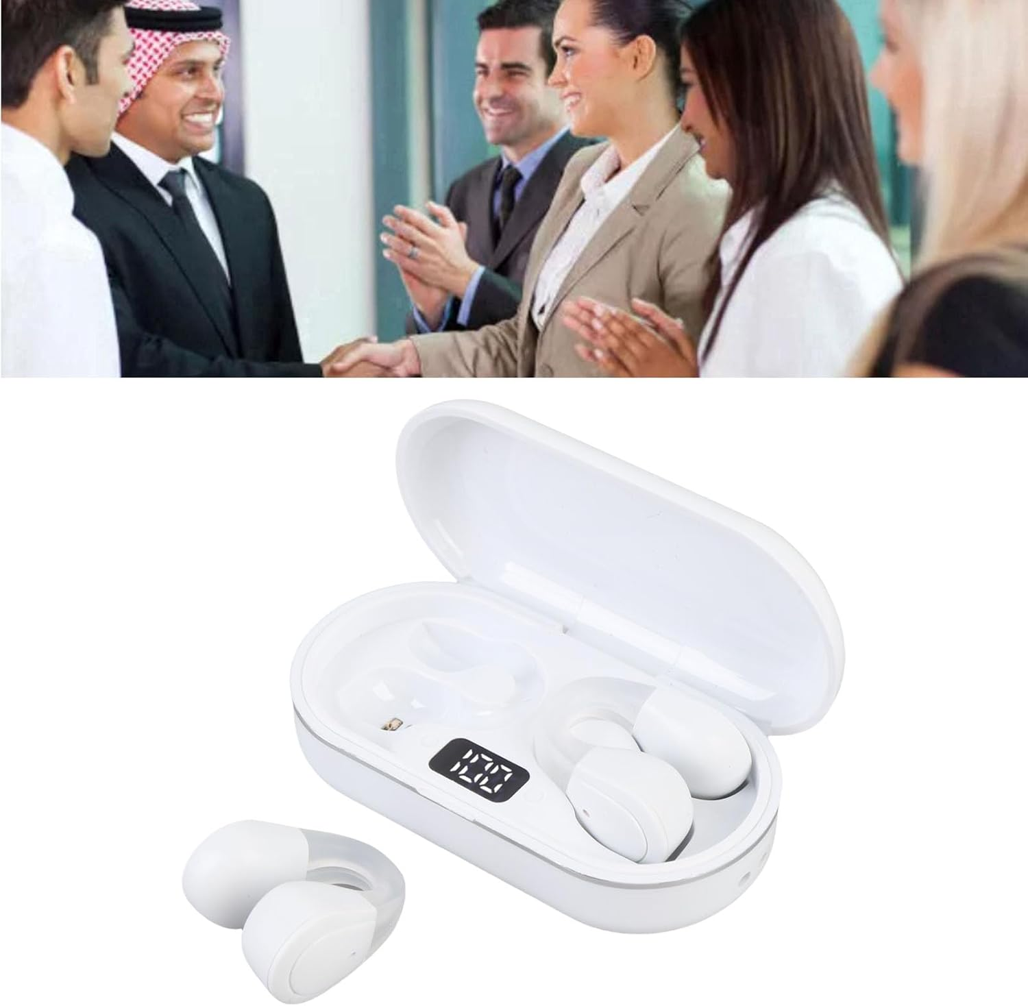 Yechiry 3 in 1 AI Translation Earbuds Real Time, 164 Languages Translation Earbuds with 7 Modes, Noise Cancelling, Wireless Language Device for Business, Learning, Travel image number 6