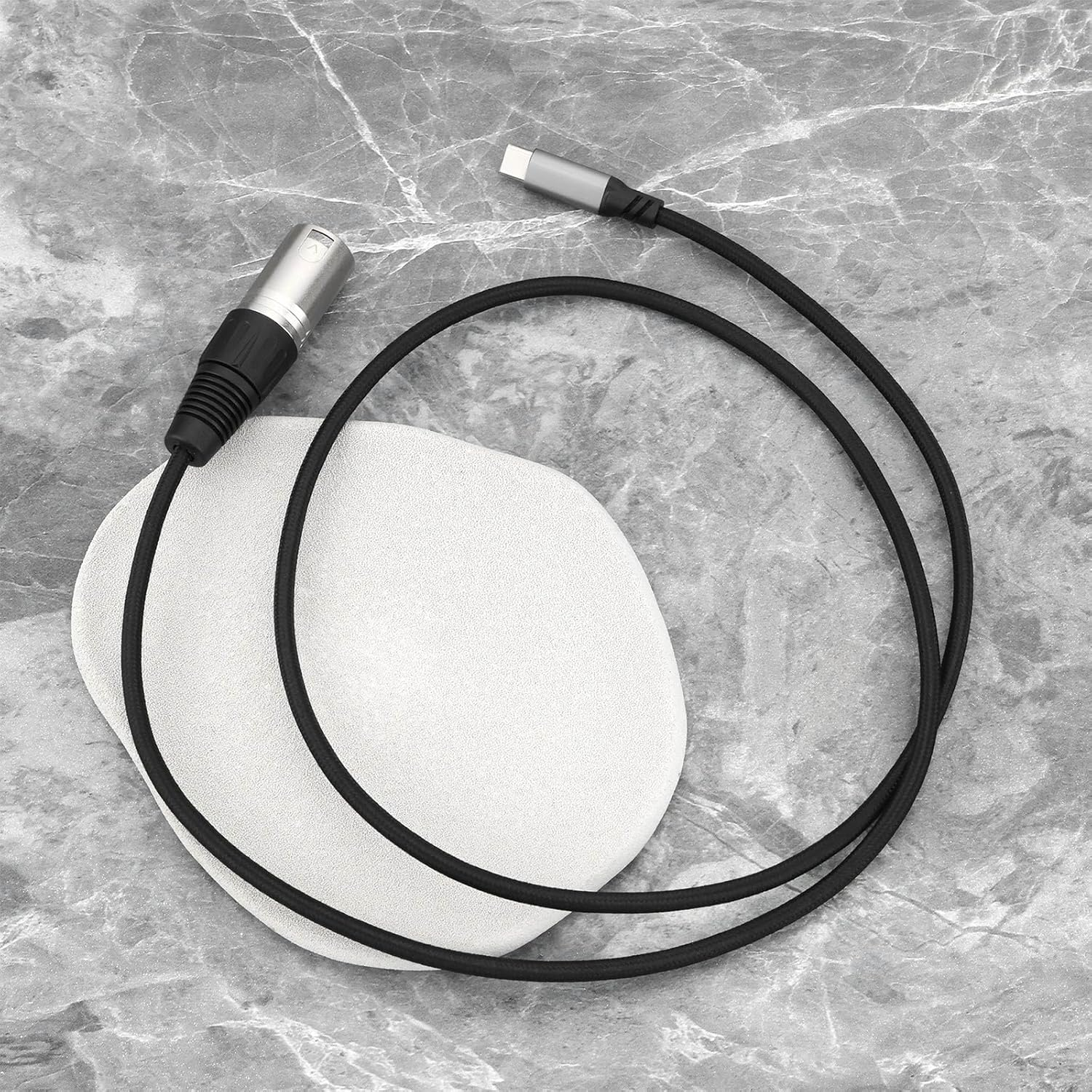 LT Easiyl USB C to XLR Male Output Cable 16BIT/44.1KHZ for Amplifier Speaker Mixer Console (1M) image number 4