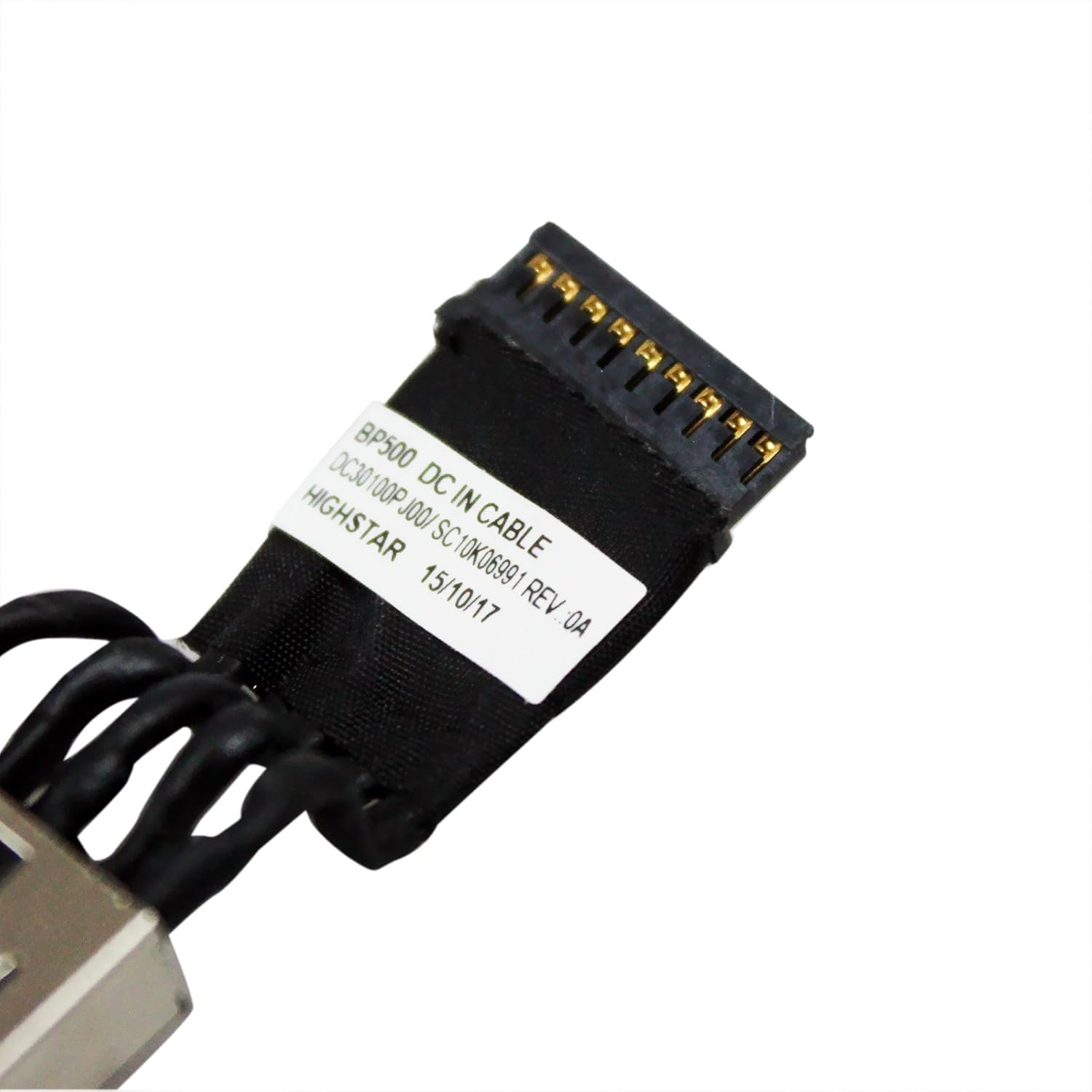 Zahara AC DC in Power Jack with Cable for Lenovo Thinkpad P50 P50-20EN DC30100PE00 SC10K06990 image number 5