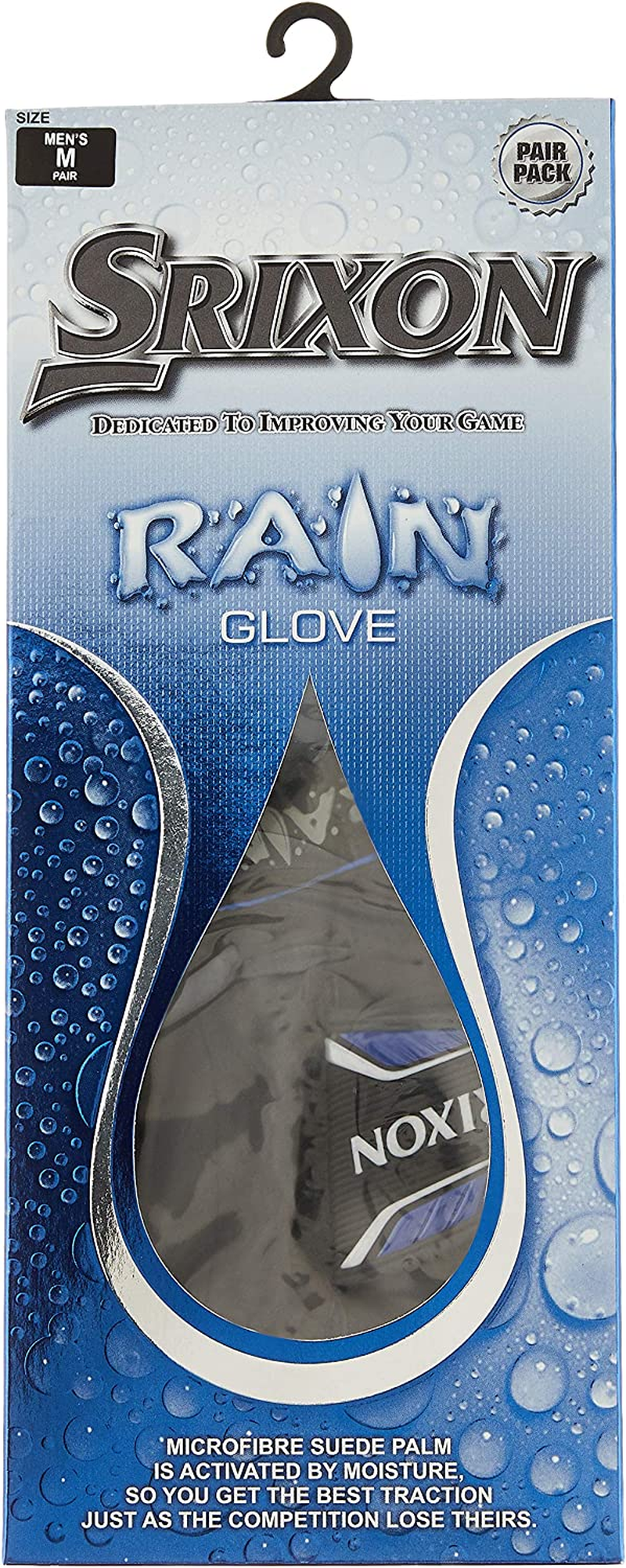 Srixon Golf Black Rain Gloves (Pair) image number 1