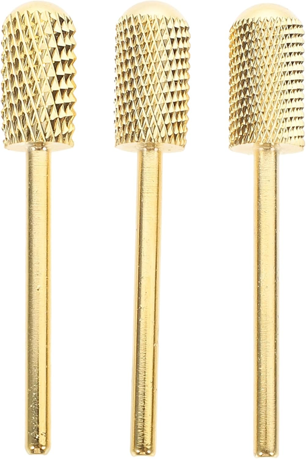 IDEANATEGRATE 3Pcs Nail Drill Bit Tungsten Carbide Manicure Drill Heads for Nail Care Home Salon Use image number 1