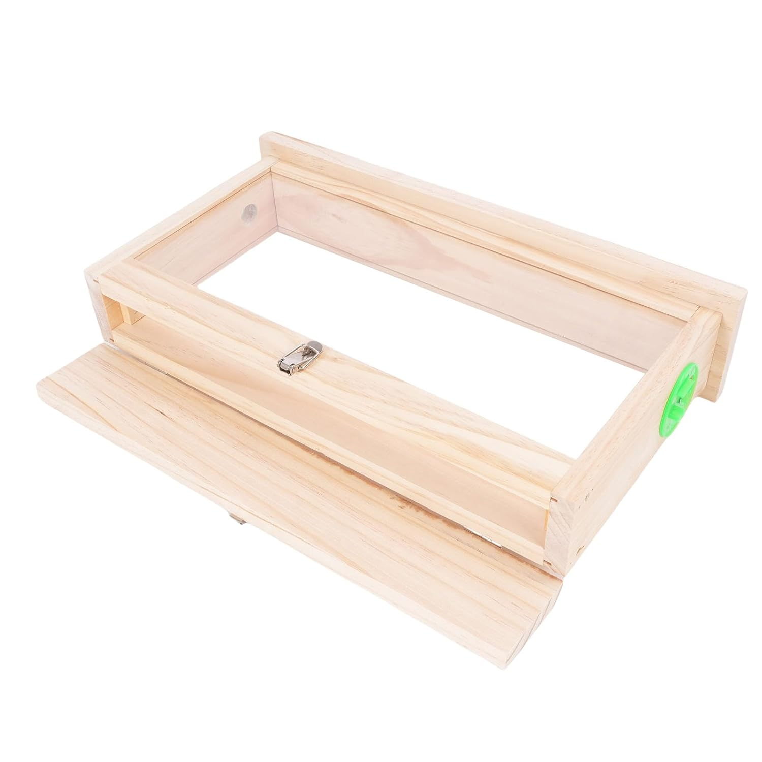 TOPINCN Bee Breeding Observation Box Educational Transparent Wooden Hive for Beekeeping Supplies Ideal for Educational Demonstrations image number 5